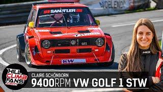 9.400rpm VW Golf 1 STW - Claire Schönborn || Hill Climb St. Agatha 2024 