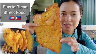 A Filipina tries Puerto Rican street food for the first time