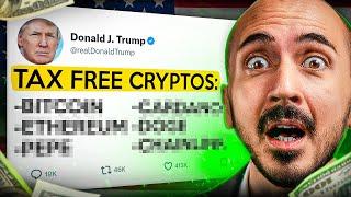 Trump Plan: No Tax on These U.S. Cryptos! (Coins Ready to PUMP BIGLY)