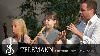 Telemann | Ouverture Suite für 2 Oboen, Fagott, Streicher und Bc. in Es-Dur