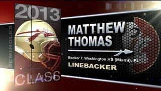 2013 National Signing Day: Matthew Thomas