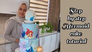 Creating The Little Mermaid Cake: A Step-:By-Step Tutorial