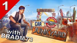 GAS STATION SIMULATOR - CAR JUNKYARD DLC - Ep.1:   REBOOT and Getting Started!!