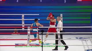 Hasanboy Dusmatov (UZB) vs. Shakhzod Muzaffarov (UZB) Konstantin Korotkov 2024 Final (54kg)