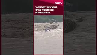 Maharashtra Rain: Youth Swept Away While Trying To Cross River In Maharashtra