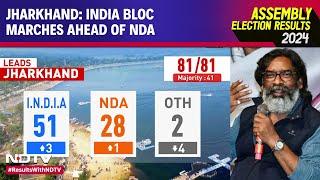 Jharkhand Election Results | Big Twist In Jharkhand: INDIA Marches Ahead Of NDA