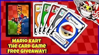 DIY Mario Kart the Card Game! Free game and giveaway!