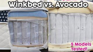 Winkbed vs. Avocado - 5 Mattresses Objectively Compared