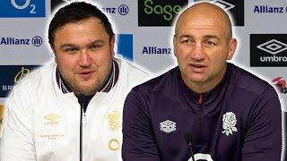 Steve Borthwick and Jamie George post-match press conference | England 59-14 Japan