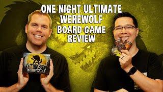 Review of One Night Ultimate Werewolf - Hidden Identity Board Game