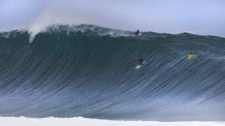 MASSIVE DOUBLE UP BOMBS AT PIPELINE 13.11.24 // Surfing & Bodyboarding // Hubbard, Tamega & More..