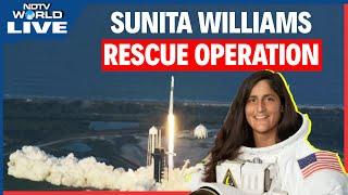 Sunita Williams Latest News | NASA's SpaceX Crew-9 Launch LIVE | Space X LIVE | NASA LIVE | NASA