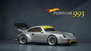 Porsche Carrera 993 Twin Turbo RWB Hot Wheels Custom - Tolle Garage