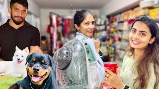 Shopping for gunda ️ champu | Nikhil Nisha Vlogs