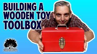 Making A Wooden Toy Toolbox with Toy Tools // Part 1