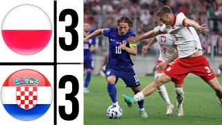 Poland vs Croatia (3-3) Extended Highlights | Polska -Croatia Nations League 2024/25