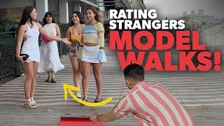 Rating Random Strangers Model Walks In Public Compilation Part 2