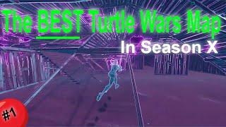 The BEST Turtle Wars Map In Season X (Fortnite Creative)