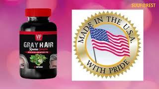 Gray hair Anti Gray Hair Supplements The Best – Gray Hair Reverse Complex – Natural Solution