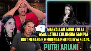 MASYALLAH PUTRI ARIANI KEINDAHAN SUARA NYA MEMBUAT GURU VOCAL COLOMBIA SAMPAI MENANGIS