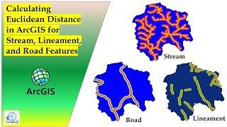 Calculating Euclidean Distances in ArcGIS - Streams, Lineaments & Roads