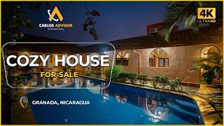 NEW PRICE! Enchanting Colonial House For Sale Now in Granada | Nicaragua Real Estate #22441