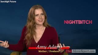 NIGHTBITCH movie interviews with Amy Adams & director Marielle Heller 4K