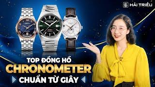 Top 3 Đồng hồ Chronometer nam CAO CẤP NHẤT tại Hải Triều