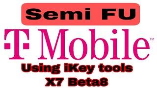 Semi FU iPhone 8 using iKey tools X7 Beta8...