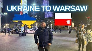 Ukraine to Warsaw by Train.