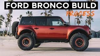 FORD BRONCO BUILD PROCESS | APG ProRunner