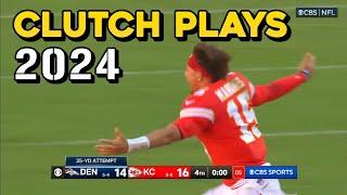 2024 NFL Clutch Plays of the Season