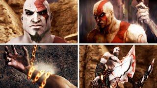 How Kratos Got His Red Tattoo, White Skin & Blades!!! - God Of War