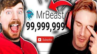 PewDiePie REACTS TO MRBEAST 100 MILLION SUBSCRIBERS!