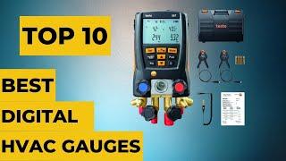 TOP 10: BEST DIGITAL HVAC GAUGES 2023 (HVAC MANIFOLD KIT)