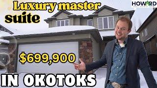 193 Cimarron Drive | Okotoks new home for sale | Luxury master suite in Okotoks