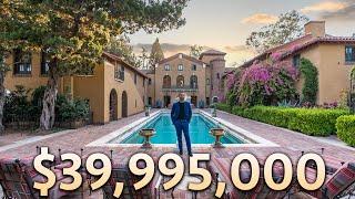 Touring a $39,995,000 Iconic Los Angeles Mansion With Insane City Views | The Paramour Estate