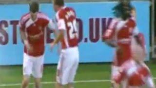 Scunthorpe Utd v Middlesbrough 2009-10 JOHNSON GOAL