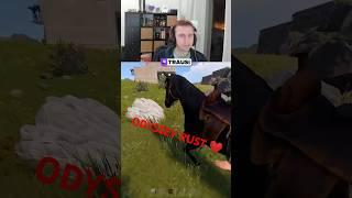 Конь фармила!? #rust #discord #rustgame #live #rustconsole #gaming #odysseyrust #rustclips #memes