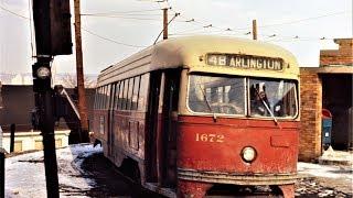 Pittsburgh Streetcars in the 1960s - South Side Scenes - discontinued routes