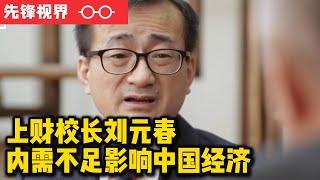 采访上财校长刘元春，中国经济为什么不行了