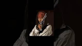 DRAWING A SKETCH OF JACK SPARROW ON ADOBE PHOTO SHOP
