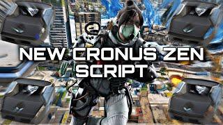 I TRIED THE NEW CZA CRONUS ZEN APEX LEGENDS SCRIPT & THIS HAPPENED...