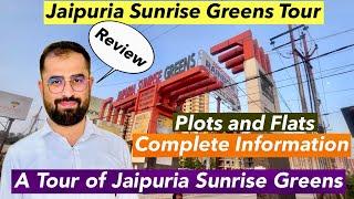 A Tour of Jaipuria Sunrise Greens Nh24 Ghaziabad | Plots Flats & Shops Complete Information #plots