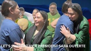 VP SARA DUTERTE NIYAKAP SI YUMI SANTIAGO Nov. 23, 2024