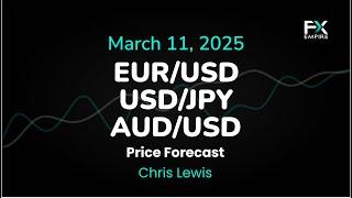 EUR/USD, USD/JPY, AUD/USD Price Forecast Today: Euro, Yen, Dollar Technical Analysis (March 11)