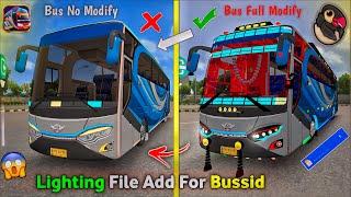 How To Bus Simulator Indonesia Full Lighting File Lighting File Add For Bussid -  Lights Mod 