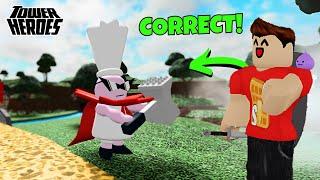 5 WORST Mistakes To Make In Roblox Tower Heroes