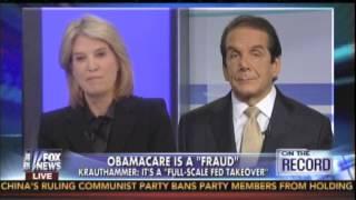 Krauthammer - Obamacare is a full-scale federal takeover
