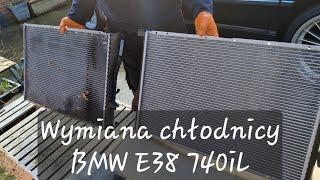 Wymiana chłodnicy BMW E38 740iL- Radiator replacement - MoTo-UK